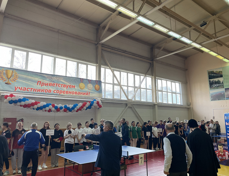 Спартакиада по настольному теннису среди девушек и юношей ﻿среди обучающихся профессиональных образовательных учреждений Новосибирской области.