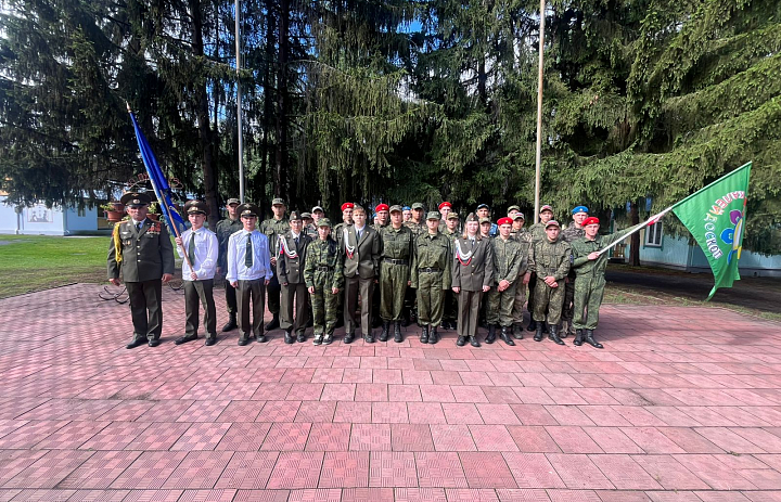 Традиционная летняя профильная патриотическая смена "Служу Отечеству".