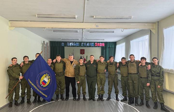 Встреча участника СВО с курсантами Военно-патриотического клуба "Витязь"