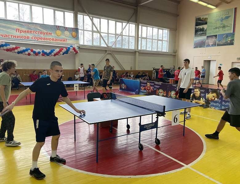 Спартакиада по настольному теннису среди девушек и юношей ﻿среди обучающихся профессиональных образовательных учреждений Новосибирской области.