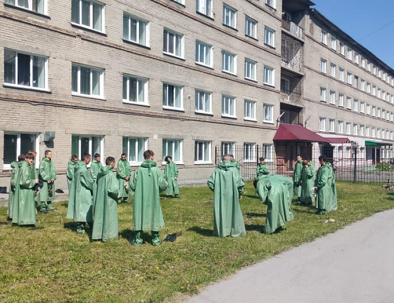 Учебные сборы в рамках предмета «Основы безопасности и защиты Родины».