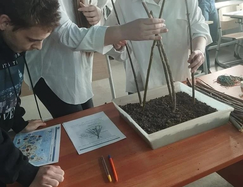 Студенты Новосибирского архитектурно-строительного колледжа приняли участие в географическом квесте «55 параллель»
