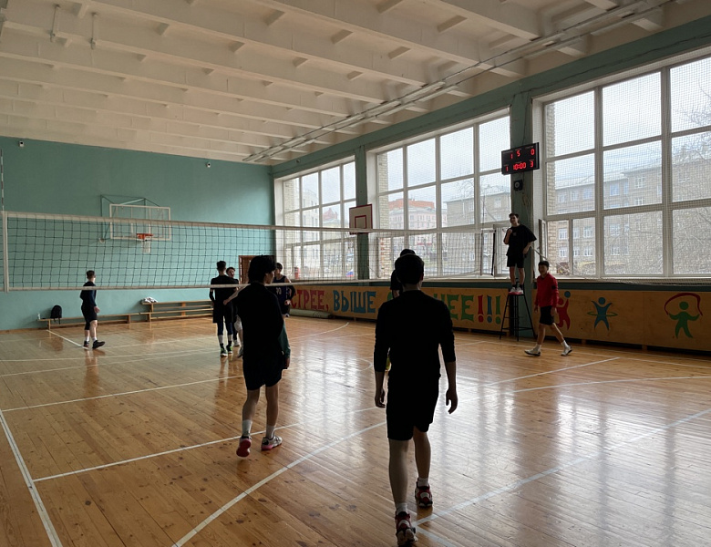Товарищеская встреча по волейболу