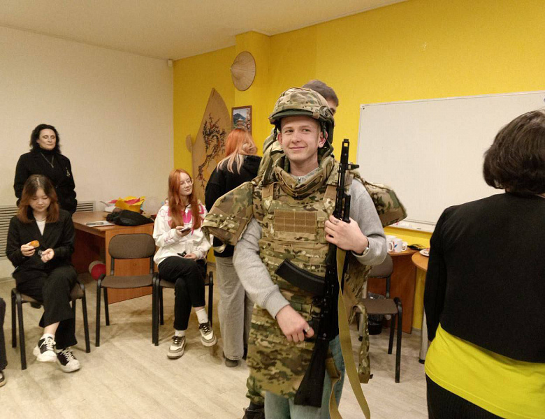 Встреча с участником СВО
