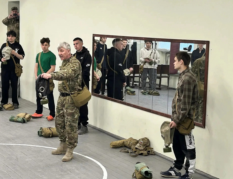 Учебные сборы по начальной военной подготовке в рамках учебного предмета «Основы безопасности и защиты Родины».