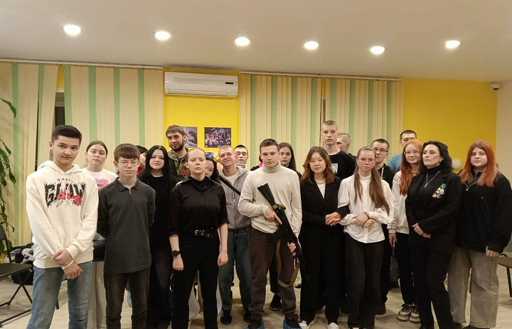 Встреча с участником СВО