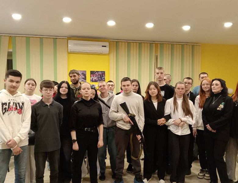 Встреча с участником СВО